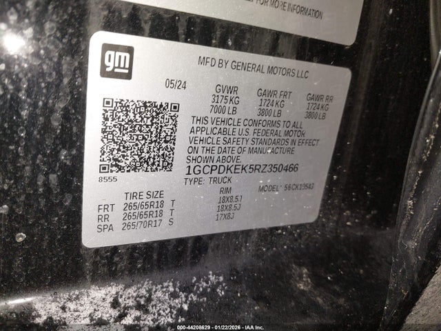 2024 CHEVROLET SILVERADO 1500 1GCPDKEK5RZ350466 Photo 8