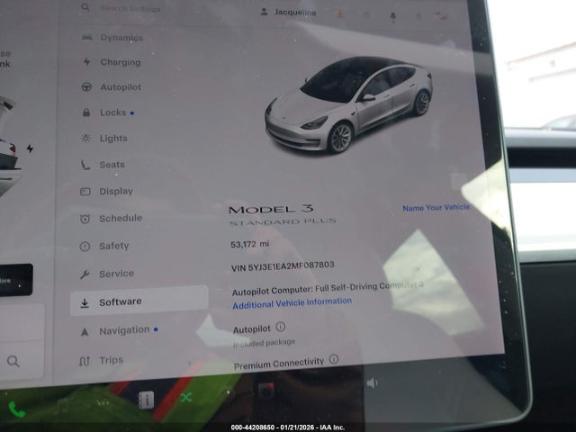 2021 TESLA MODEL 3 5YJ3E1EA2MF087803 Photo 6