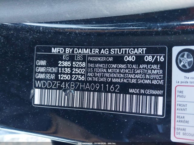 2017 MERCEDES-BENZ E 300 WDDZF4KB7HA091162 Photo 8