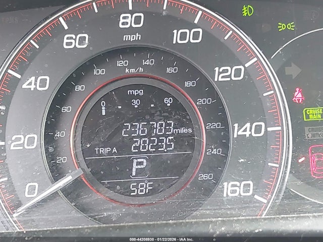 44208930 :رقم المزاد ، 1HGCR2F52FA259711 vin ، 2015 Honda Accord Sport مزاد بيع