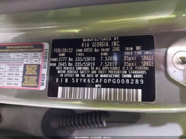 2023 KIA SPORTAGE 5XYK6CAF0PG008289 Photo 8