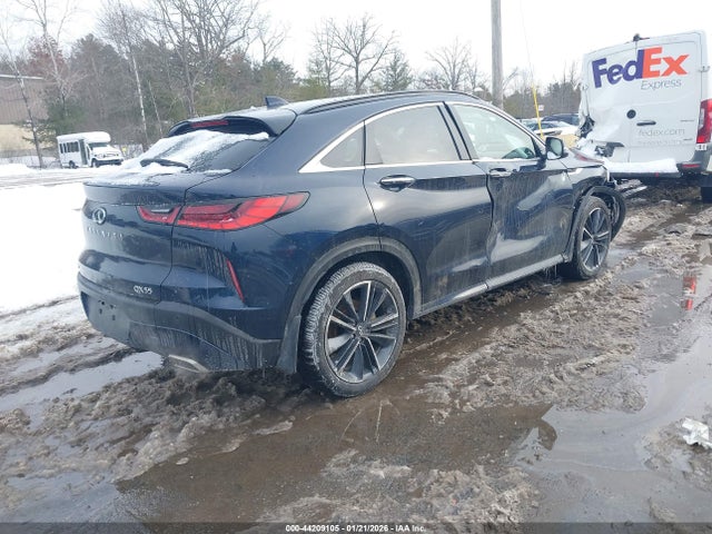 44209105 :رقم المزاد ، 3PCAJ5JR0SF101443 vin ، 2025 Infiniti Qx55 Luxe Awd مزاد بيع