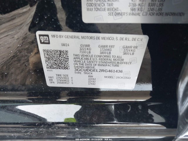 3GCUDGEL2RG461436 Chevrolet Silverado 1500 4wd Short Bed Ltz