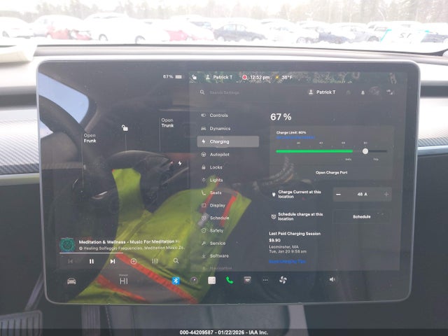 Aukcja sprzedaży 2022 Tesla Model Y Long Range Dual Motor All-wheel Drive, vin: 7SAYGDEE4NF360233, numer aukcji: 44209587