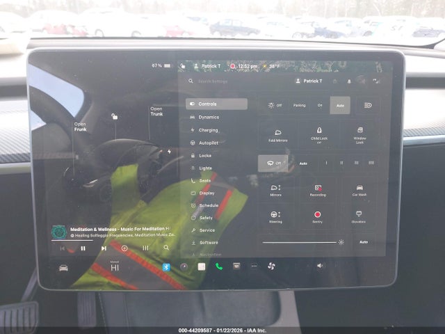 Aukcja sprzedaży 2022 Tesla Model Y Long Range Dual Motor All-wheel Drive, vin: 7SAYGDEE4NF360233, numer aukcji: 44209587
