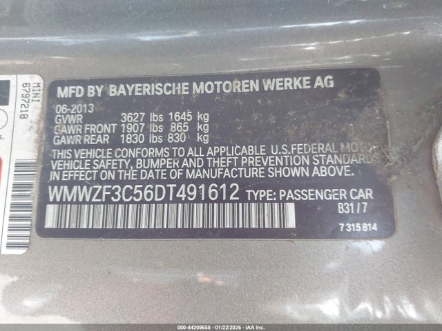 2013 MINI CLUBMAN WMWZF3C56DT491612 Photo 8