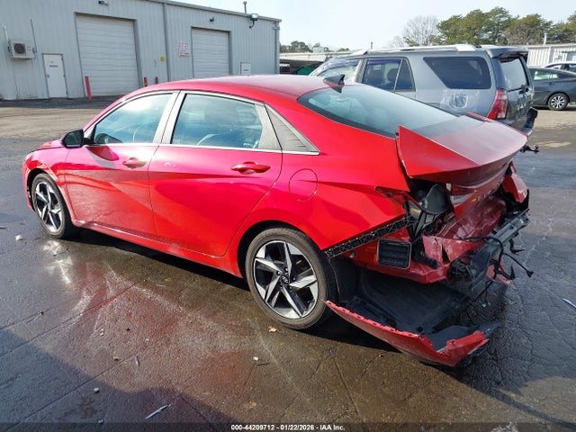 2022 HYUNDAI ELANTRA 5NPLP4AG1NH082553 Photo 2