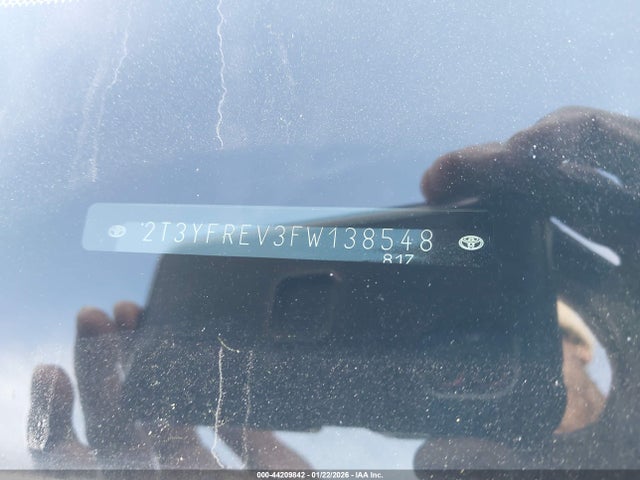 2T3YFREV3FW138548 Toyota Rav4 Limited