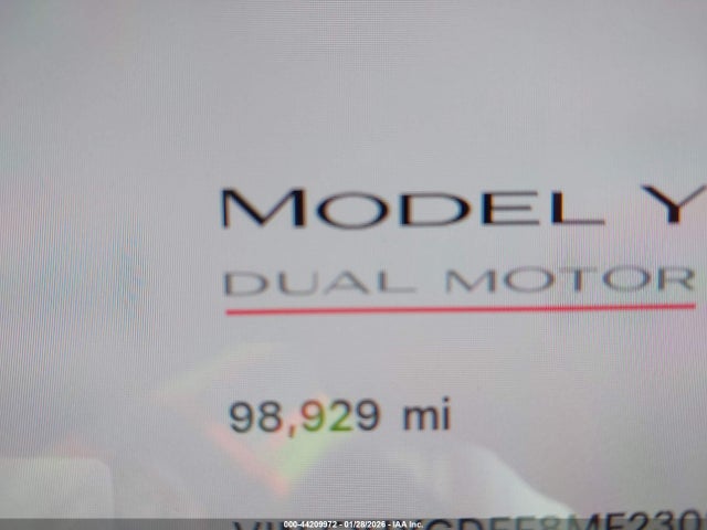 2021 Tesla Model Y Performance Dual Motor All-wheel Drive მანქანა იყიდება აუქციონზე, vin: 5YJYGDEF8MF230251, აუქციონის ნომერი: 44209972