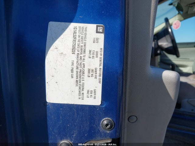 2005 CHEVROLET COBALT 1G1AL52FX57509224 Photo 8