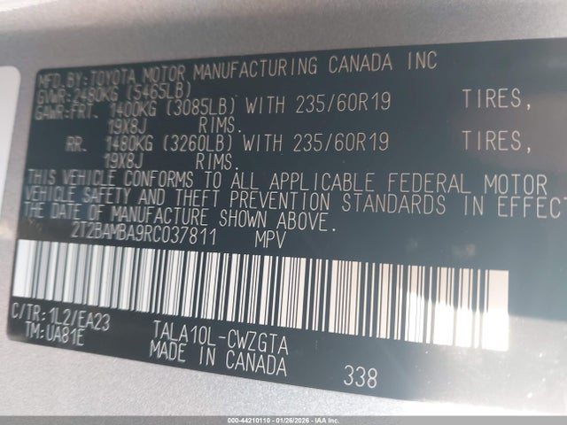 2024 LEXUS RX 350 2T2BAMBA9RC037811 Photo 8
