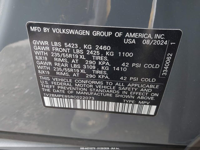2024 VOLKSWAGEN ID.4 1V2BMPE85RC022073 Photo 8