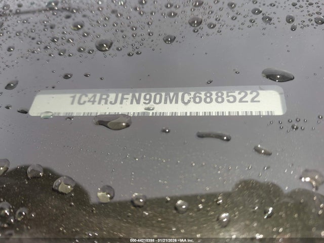 Продаж на аукціоні авто 2021 Jeep Grand Cherokee Trackhawk 4x4, vin: 1C4RJFN90MC688522, номер лоту: 44210398