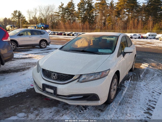 Honda Civic Lx 2014 19XFB2F52EE238935 Image 2