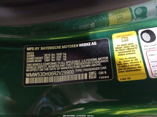 2024 MINI HARDTOP WMW53DH06R2V29900 Photo 8