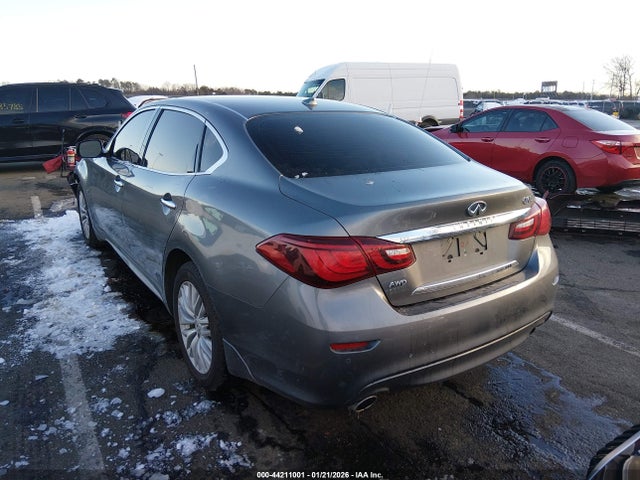 2015 Infiniti Q70l 3.7x მანქანა იყიდება აუქციონზე, vin: JN1BY1PR9FM830301, აუქციონის ნომერი: 44211001