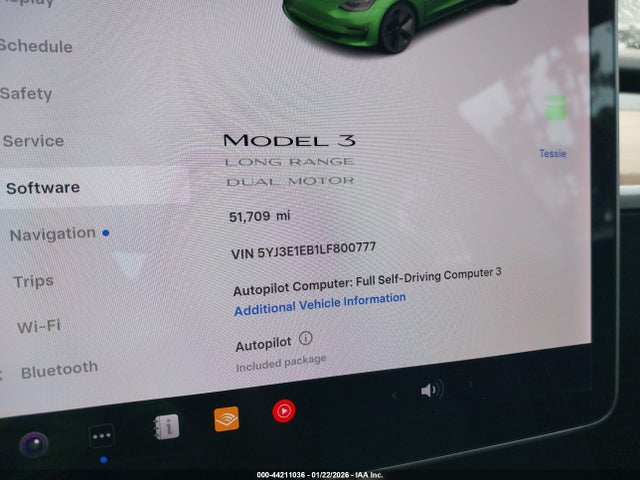 2020 TESLA MODEL 3 5YJ3E1EB1LF800777 Photo 6