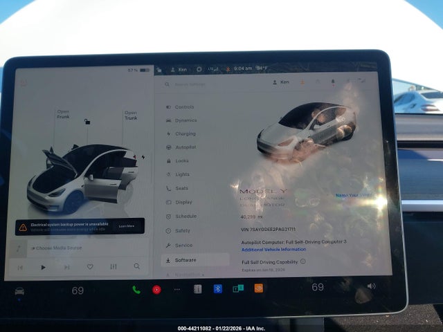 2023 TESLA MODEL Y 7SAYGDEE2PA031711 Photo 6