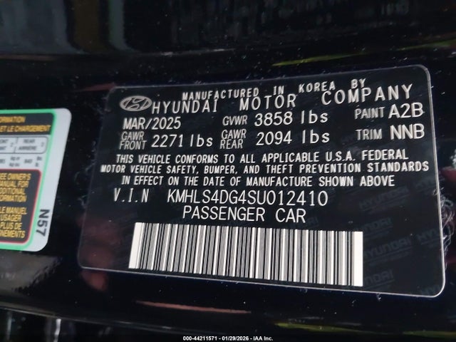Hyundai Elantra Sel Convenience 2025 KMHLS4DG4SU012410 Image 9