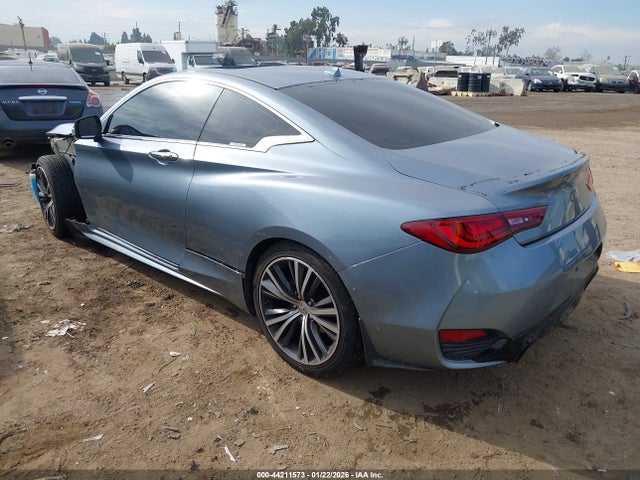 2018 Infiniti Q60 3.0t Luxe მანქანა იყიდება აუქციონზე, vin: JN1EV7EK2JM343058, აუქციონის ნომერი: 44211573
