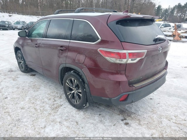 2016 Toyota Highlander Xle V6 მანქანა იყიდება აუქციონზე, vin: 5TDJKRFH5GS253306, აუქციონის ნომერი: 44211583