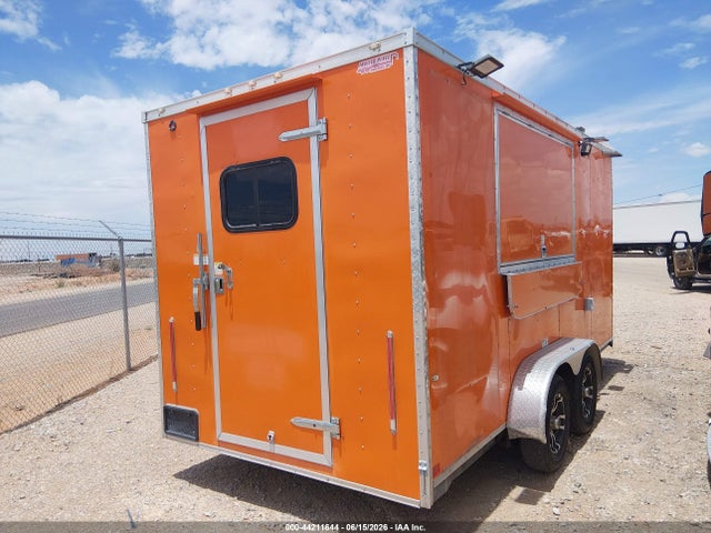 Cargo Craft 16' Bumper Pull Trailer 2021 4D6EB1623LC057710 Image 4
