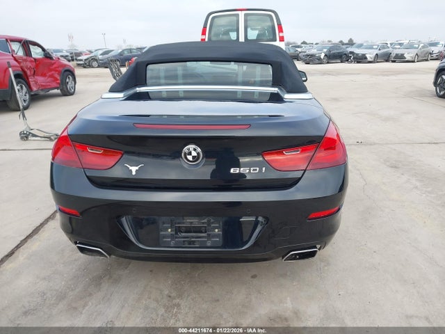 2012 Bmw 650i მანქანა იყიდება აუქციონზე, vin: WBALZ3C50CDL72203, აუქციონის ნომერი: 44211674
