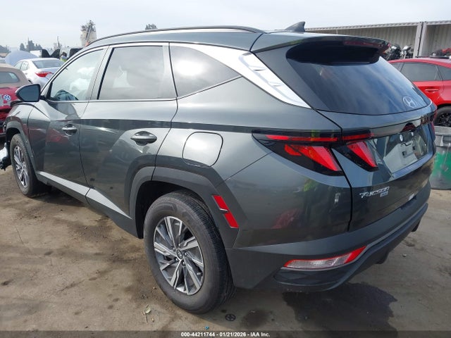 KM8JBCD12RU202777 Hyundai Tucson Hybrid Blue