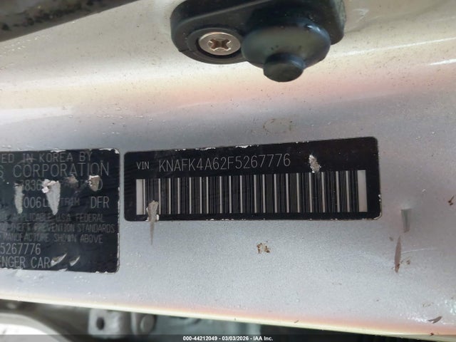 KIA FORTE LX 2015 KNAFK4A62F5267776 Image 9