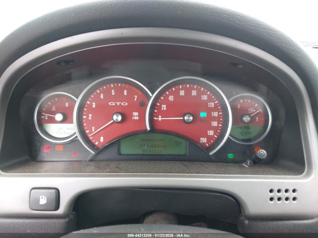 Продажа на аукционе авто 2004 Pontiac Gto, vin: 6G2VX12G64L212771, номер лота: 44212208