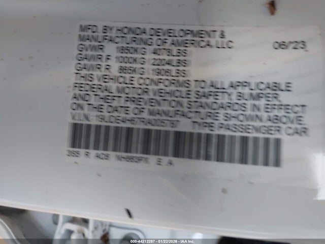 19UDE4H67RA005787 Acura Integra A-spec Technology