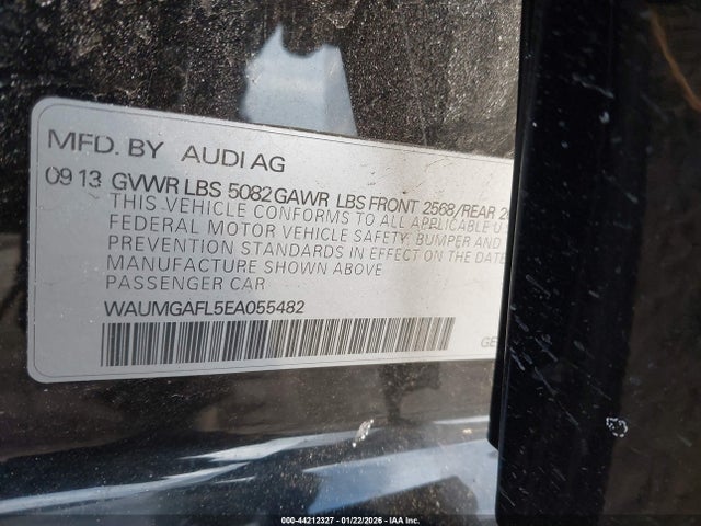 WAUMGAFL5EA055482 Audi S4 3.0t Premium Plus