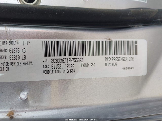 2C3CCAET1FH755972 Chrysler 300C