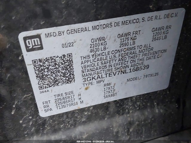 GMC Terrain Awd Sle 2022 3GKALTEV7NL168539 Image 9