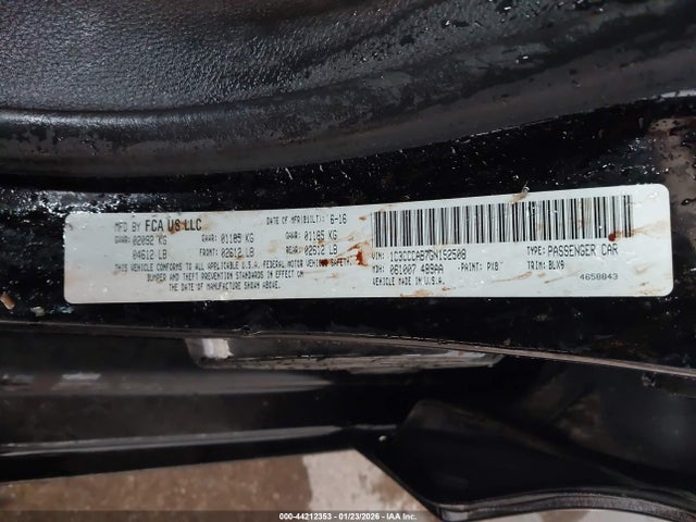 1C3CCCAB7GN192508 Chrysler 200 Limited Platinum