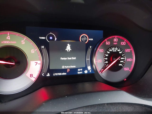 2019 Acura Rdx A-spec Package მანქანა იყიდება აუქციონზე, vin: 5J8TC1H64KL021276, აუქციონის ნომერი: 44212381