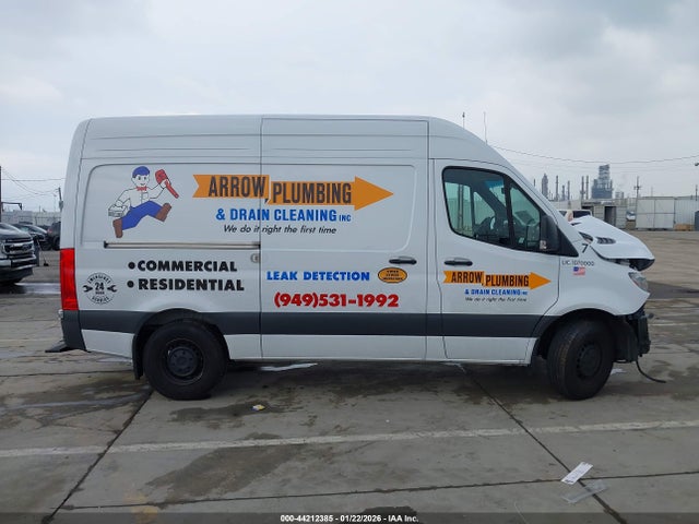 2025 Mercedes-benz Sprinter 2500 Standard Roof 4-cyl Diesel Ho მანქანა იყიდება აუქციონზე, vin: W1Y4NBHY8ST202686, აუქციონის ნომერი: 44212385