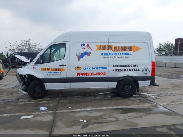 2025 Mercedes-benz Sprinter 2500 Standard Roof 4-cyl Diesel Ho მანქანა იყიდება აუქციონზე, vin: W1Y4NBHY8ST202686, აუქციონის ნომერი: 44212385
