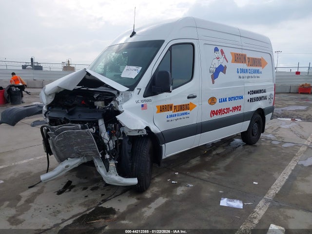 2025 Mercedes-benz Sprinter 2500 Standard Roof 4-cyl Diesel Ho მანქანა იყიდება აუქციონზე, vin: W1Y4NBHY8ST202686, აუქციონის ნომერი: 44212385