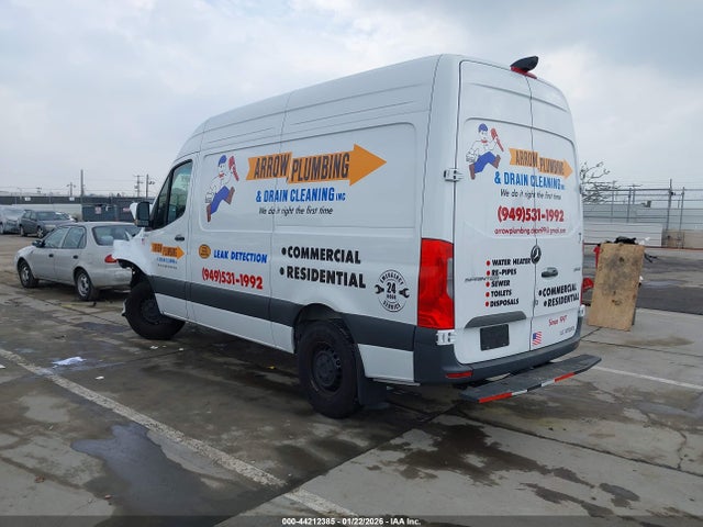 2025 Mercedes-benz Sprinter 2500 Standard Roof 4-cyl Diesel Ho მანქანა იყიდება აუქციონზე, vin: W1Y4NBHY8ST202686, აუქციონის ნომერი: 44212385