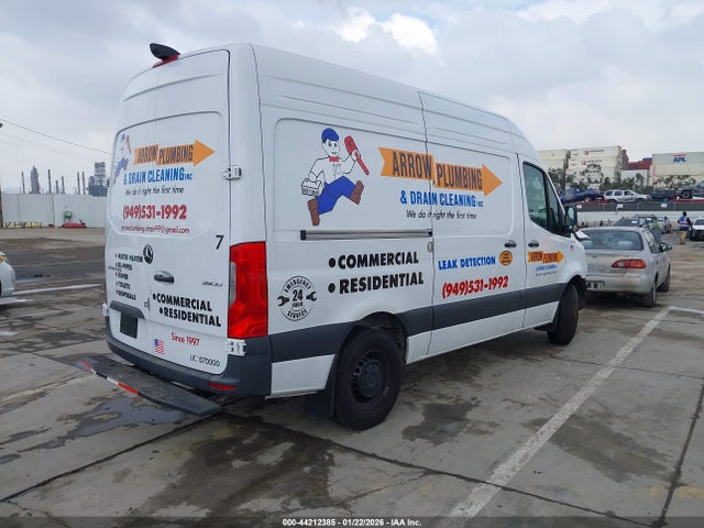 2025 Mercedes-benz Sprinter 2500 Standard Roof 4-cyl Diesel Ho მანქანა იყიდება აუქციონზე, vin: W1Y4NBHY8ST202686, აუქციონის ნომერი: 44212385