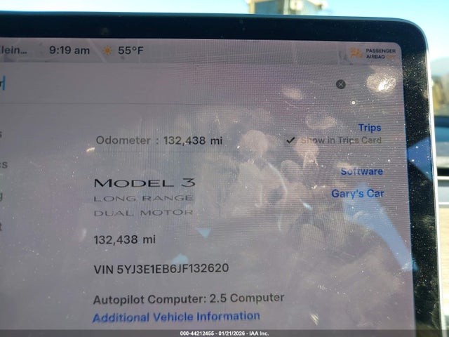 2018 TESLA MODEL 3 5YJ3E1EB6JF132620 Photo 6