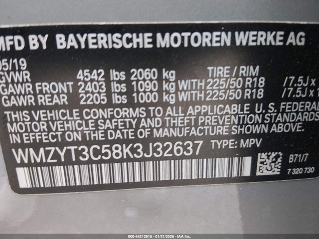 WMZYT3C58K3J32637 Mini Countryman Cooper S