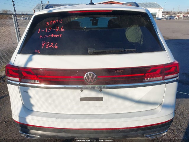 Продаж на аукціоні авто 2025 Volkswagen Atlas 2.0t Se W/technology, vin: 1V2JR2CA5SC529826, номер лоту: 44212636