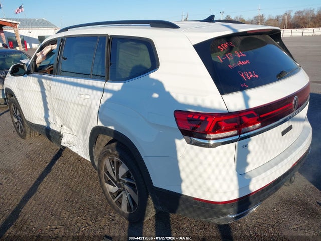 Продаж на аукціоні авто 2025 Volkswagen Atlas 2.0t Se W/technology, vin: 1V2JR2CA5SC529826, номер лоту: 44212636