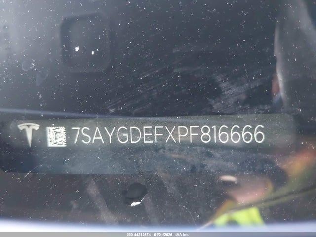 2023 TESLA MODEL Y 7SAYGDEFXPF816666 Photo 8