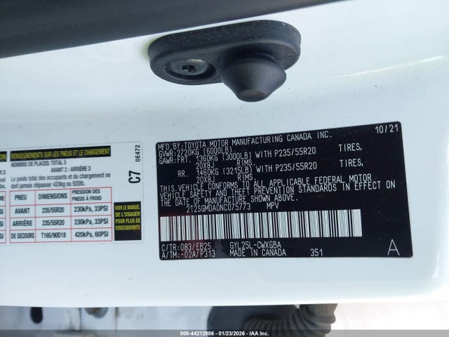 2022 LEXUS RX 450H 2T2SGMDA0NC075773 Photo 8