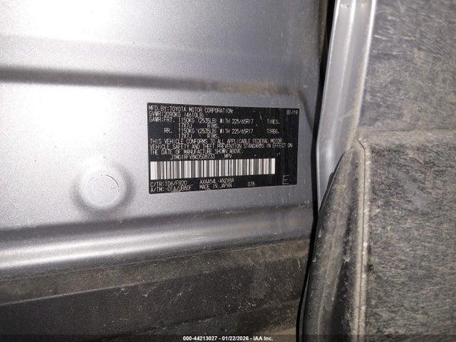 JTMG1RFV8KD508733 Toyota RAV4 LE