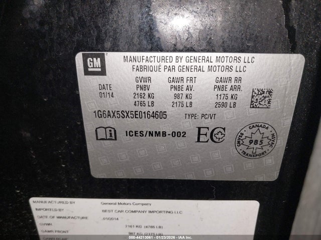 2014 CADILLAC CTS 1G6AX5SX5E0164605 Photo 8