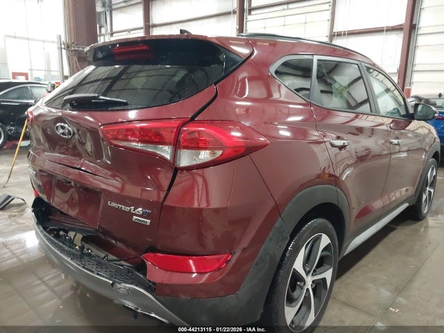 KM8J3CA21HU498464 Hyundai Tucson Limited